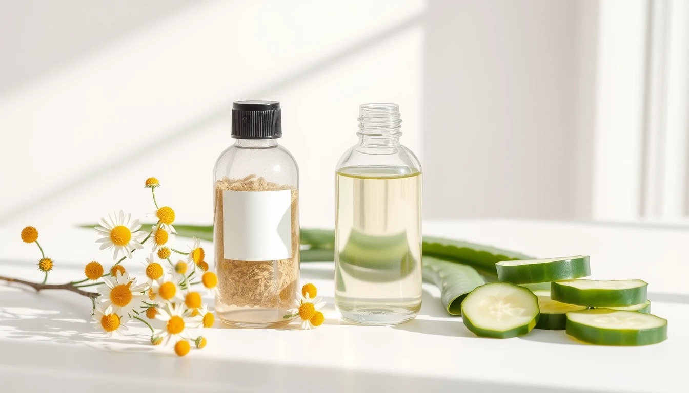 Домашний лосьон против воспалений и покраснений