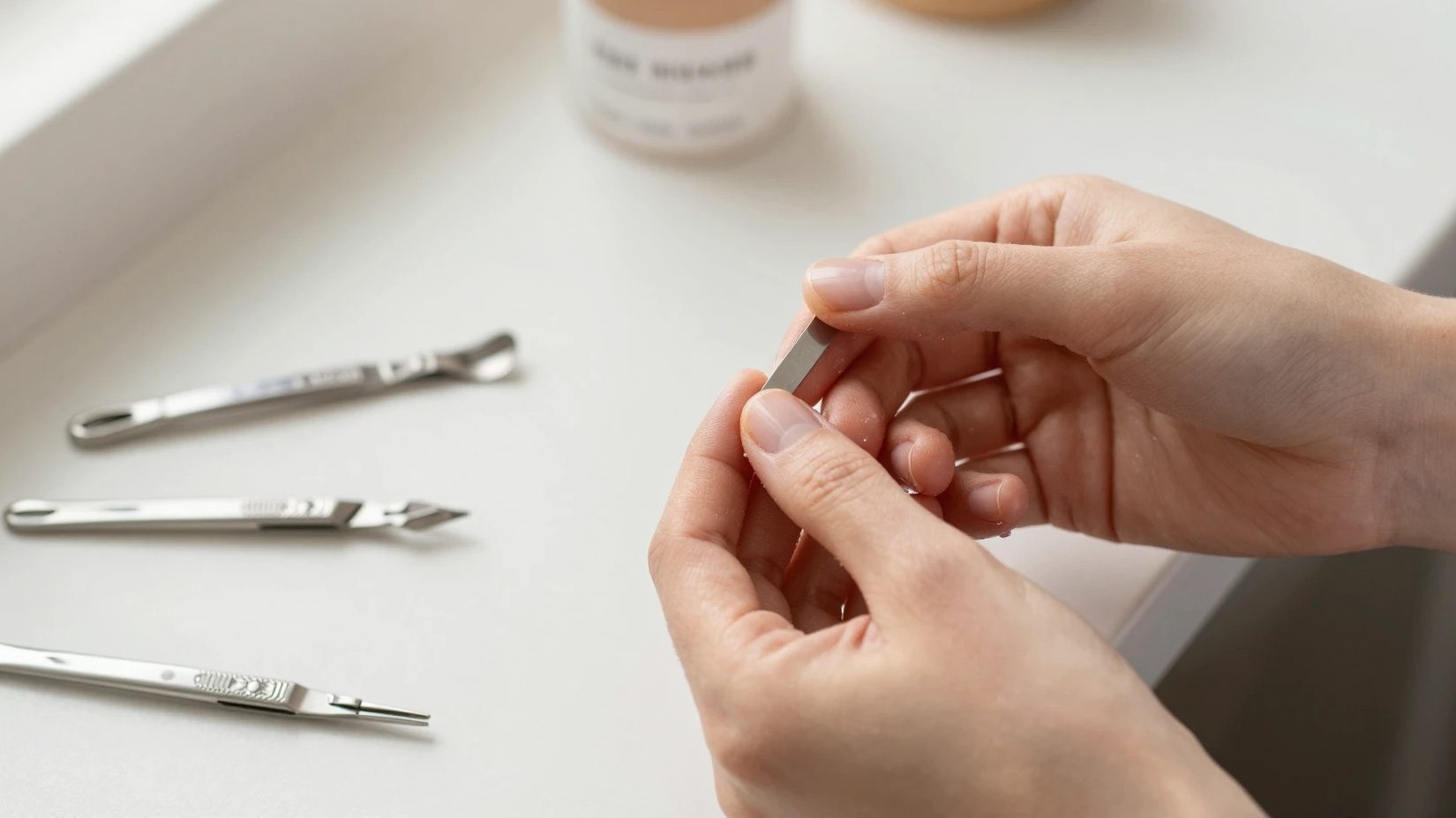 Подготовка кожи и ногтей